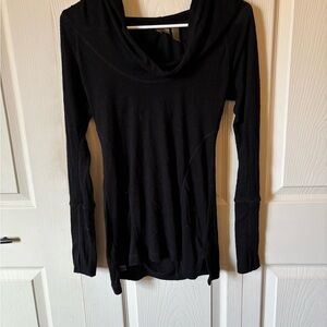 Zella Black Long Sleeve with hood Women's Top